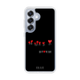 スリムプロテクションケース［ ELLE - Let who love me follow me - ブラック ］