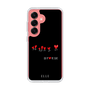 スリムプロテクションケース［ ELLE - Let who love me follow me - ブラック ］
