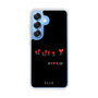 スリムプロテクションケース［ ELLE - Let who love me follow me - ブラック ］