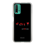 スリムプロテクションケース［ ELLE - Let who love me follow me - ブラック ］