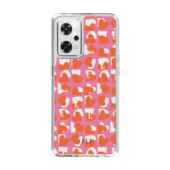スリムプロテクションケース［ ELLE - Saint Valentin - ピンク ］