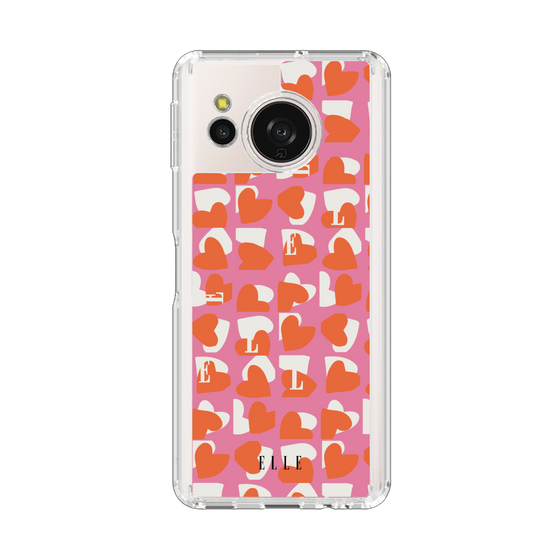 スリムプロテクションケース［ ELLE - Saint Valentin - ピンク ］