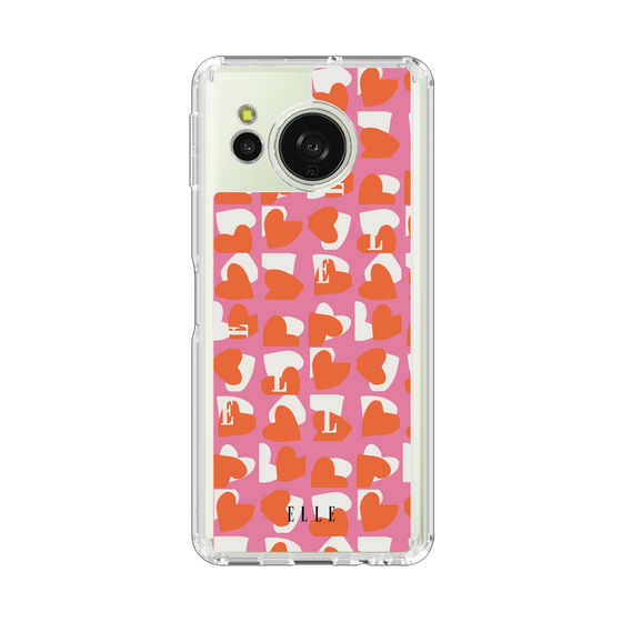 スリムプロテクションケース［ ELLE - Saint Valentin - ピンク ］