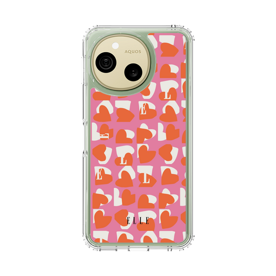 スリムプロテクションケース［ ELLE - Saint Valentin - ピンク ］