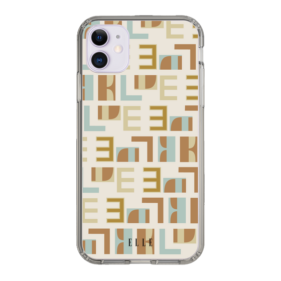 スリムプロテクションケース［ ELLE - Iconics Prints1 ］