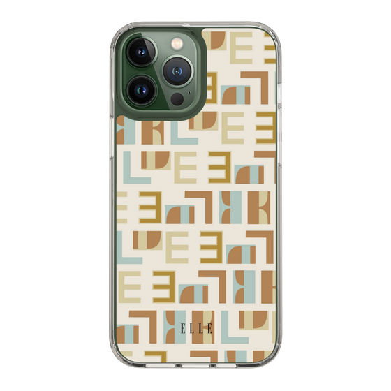 スリムプロテクションケース［ ELLE - Iconics Prints1 ］