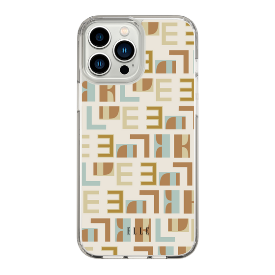 スリムプロテクションケース［ ELLE - Iconics Prints1 ］
