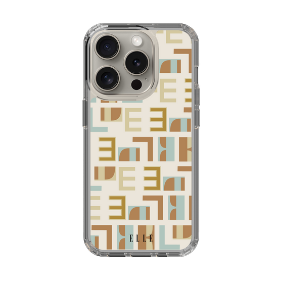 スリムプロテクションケース［ ELLE - Iconics Prints1 ］