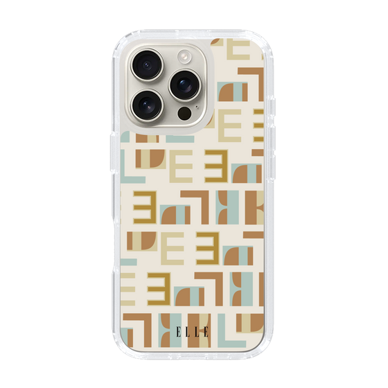 スリムプロテクションケース［ ELLE - Iconics Prints1 ］