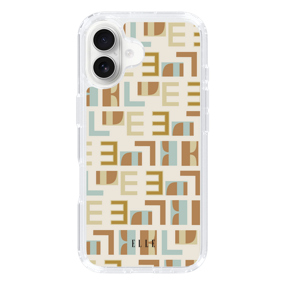 スリムプロテクションケース［ ELLE - Iconics Prints1 ］