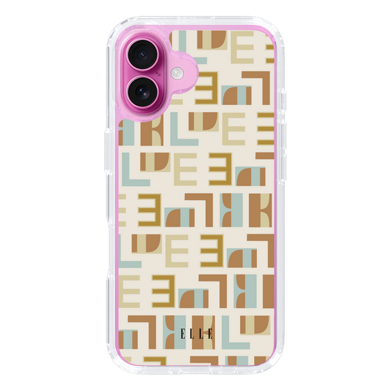スリムプロテクションケース［ ELLE - Iconics Prints1 ］