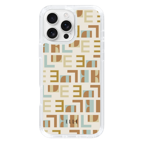スリムプロテクションケース［ ELLE - Iconics Prints1 ］