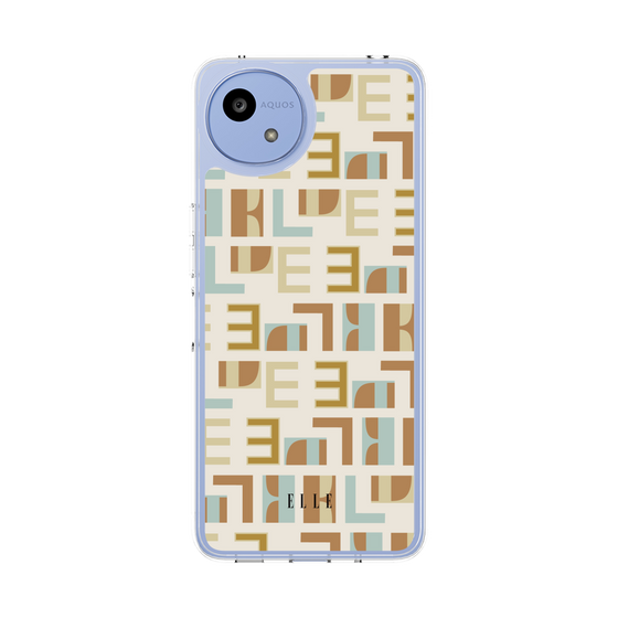 スリムプロテクションケース［ ELLE - Iconics Prints1 ］