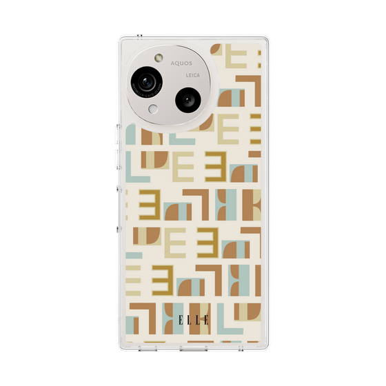 スリムプロテクションケース［ ELLE - Iconics Prints1 ］