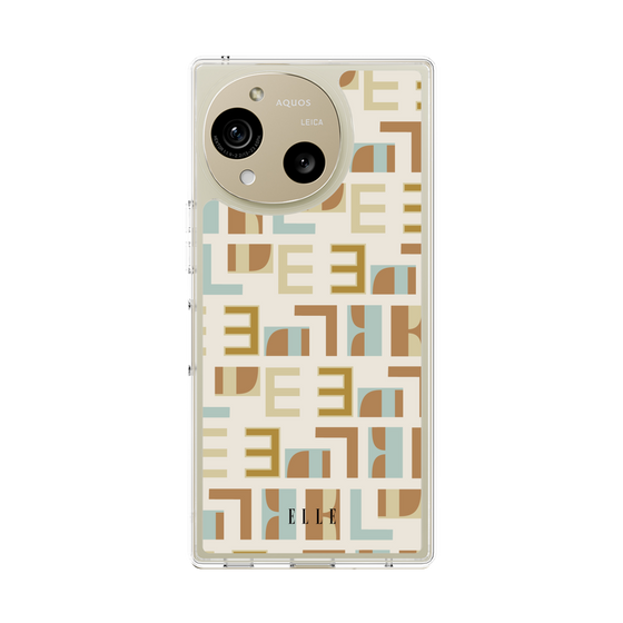 スリムプロテクションケース［ ELLE - Iconics Prints1 ］