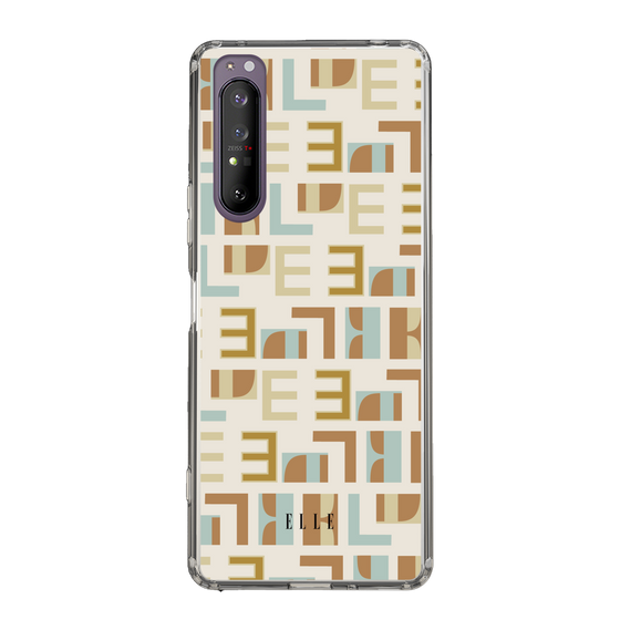 スリムプロテクションケース［ ELLE - Iconics Prints1 ］