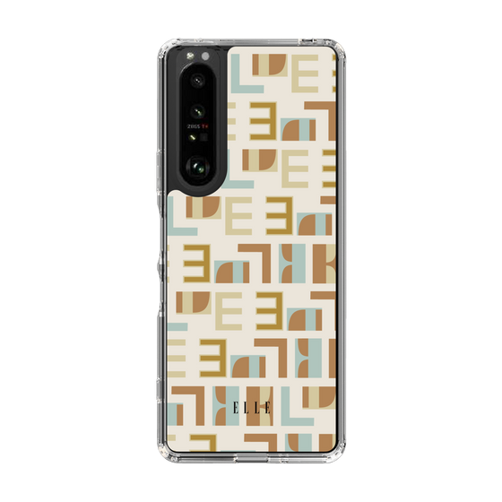 スリムプロテクションケース［ ELLE - Iconics Prints1 ］