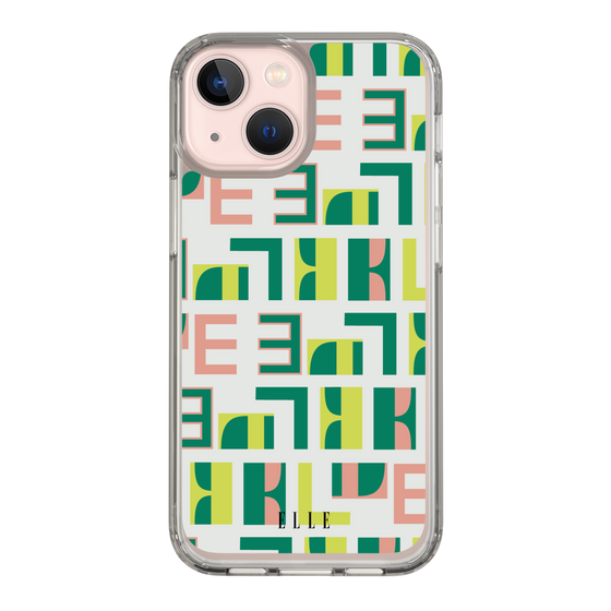 スリムプロテクションケース［ ELLE - Iconics Prints2 ］