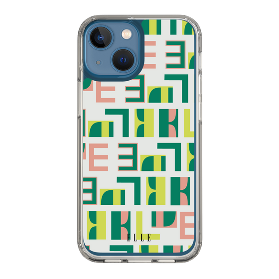スリムプロテクションケース［ ELLE - Iconics Prints2 ］