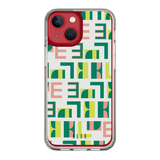 スリムプロテクションケース［ ELLE - Iconics Prints2 ］