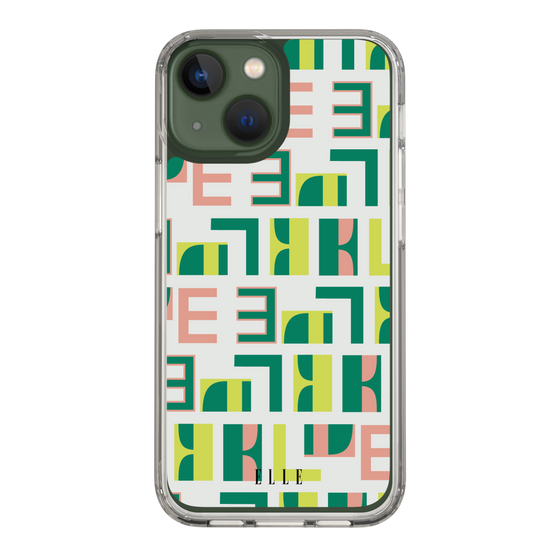 スリムプロテクションケース［ ELLE - Iconics Prints2 ］