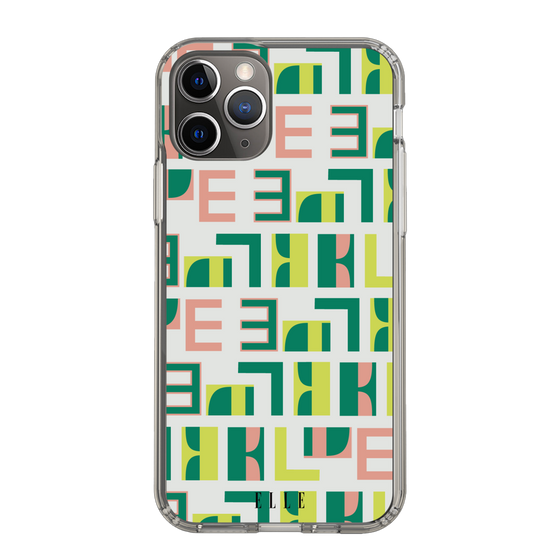 スリムプロテクションケース［ ELLE - Iconics Prints2 ］