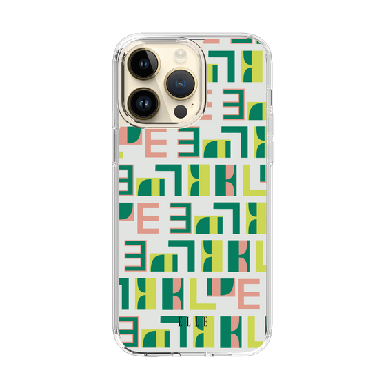スリムプロテクションケース［ ELLE - Iconics Prints2 ］