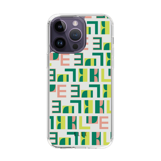 スリムプロテクションケース［ ELLE - Iconics Prints2 ］