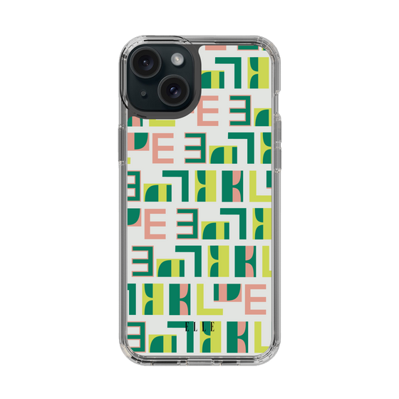 スリムプロテクションケース［ ELLE - Iconics Prints2 ］
