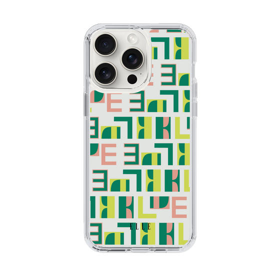 スリムプロテクションケース［ ELLE - Iconics Prints2 ］