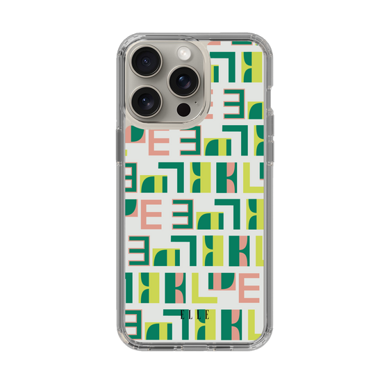 スリムプロテクションケース［ ELLE - Iconics Prints2 ］