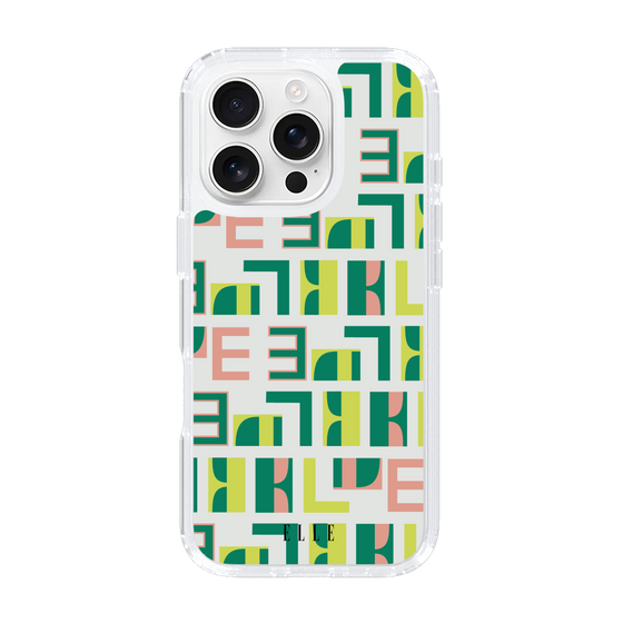 スリムプロテクションケース［ ELLE - Iconics Prints2 ］