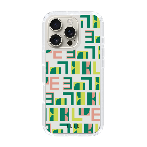 スリムプロテクションケース［ ELLE - Iconics Prints2 ］