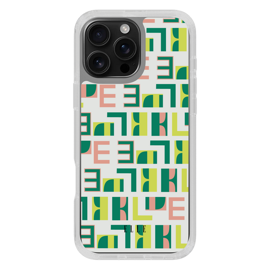 スリムプロテクションケース［ ELLE - Iconics Prints2 ］