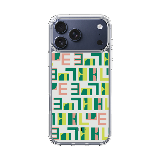 スリムプロテクションケース［ ELLE - Iconics Prints2 ］