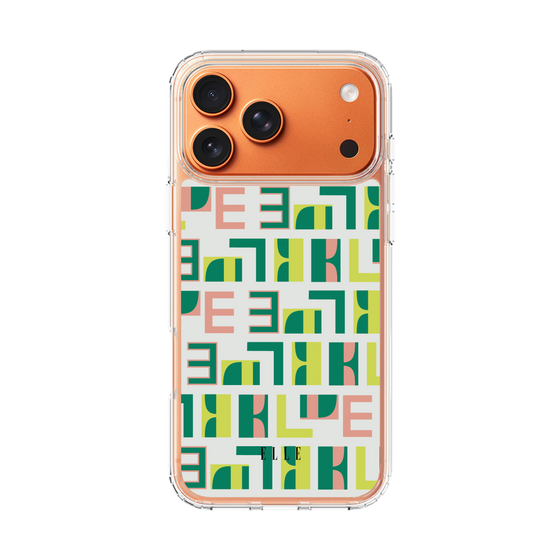 スリムプロテクションケース［ ELLE - Iconics Prints2 ］