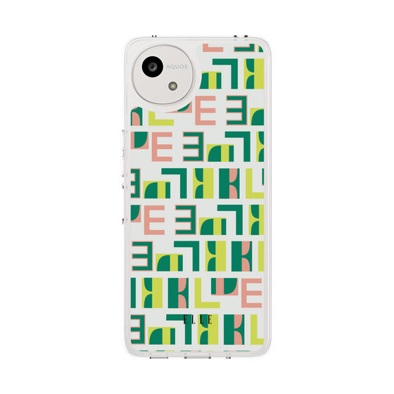 スリムプロテクションケース［ ELLE - Iconics Prints2 ］
