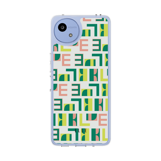 スリムプロテクションケース［ ELLE - Iconics Prints2 ］