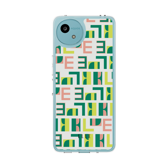 スリムプロテクションケース［ ELLE - Iconics Prints2 ］