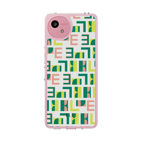 スリムプロテクションケース［ ELLE - Iconics Prints2 ］