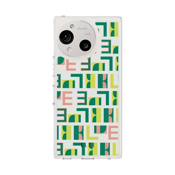 スリムプロテクションケース［ ELLE - Iconics Prints2 ］