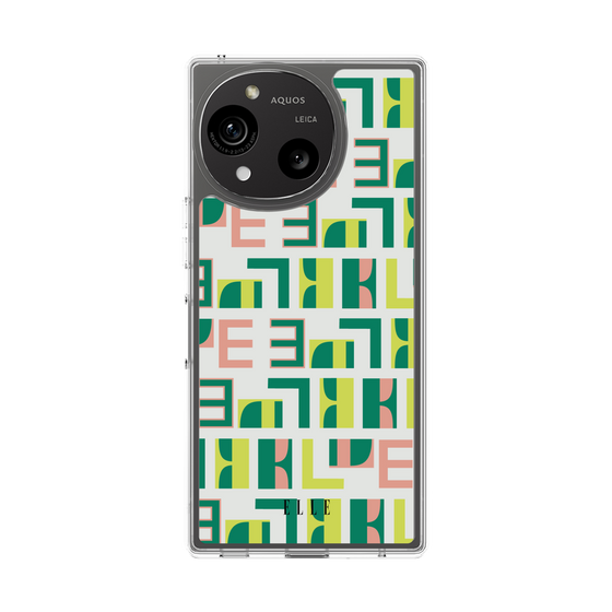 スリムプロテクションケース［ ELLE - Iconics Prints2 ］