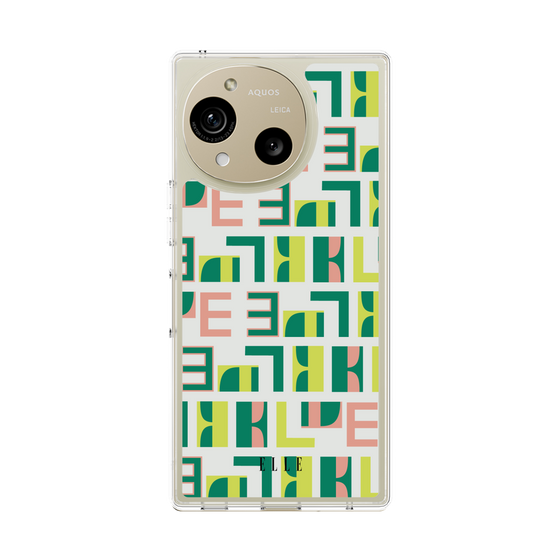 スリムプロテクションケース［ ELLE - Iconics Prints2 ］
