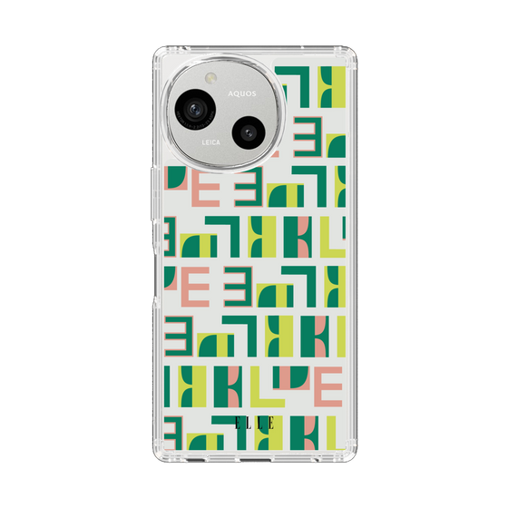 スリムプロテクションケース［ ELLE - Iconics Prints2 ］