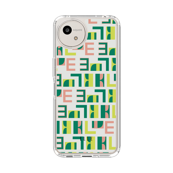 スリムプロテクションケース［ ELLE - Iconics Prints2 ］