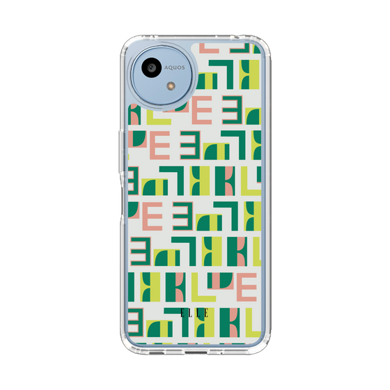 スリムプロテクションケース［ ELLE - Iconics Prints2 ］