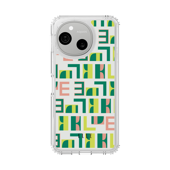 スリムプロテクションケース［ ELLE - Iconics Prints2 ］
