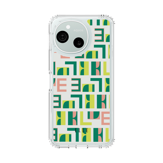 スリムプロテクションケース［ ELLE - Iconics Prints2 ］