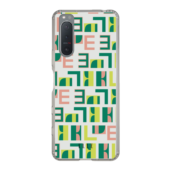 スリムプロテクションケース［ ELLE - Iconics Prints2 ］