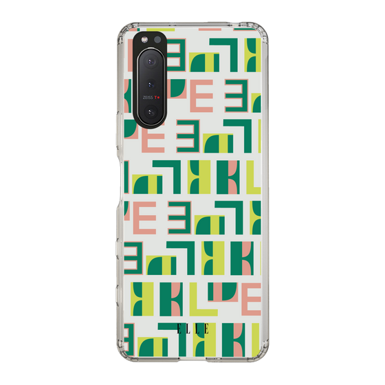 スリムプロテクションケース［ ELLE - Iconics Prints2 ］